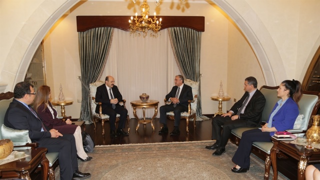 Cumhurbaşkanı Akıncı,YÖK ve YÖDAK heyetlerini kabul etti