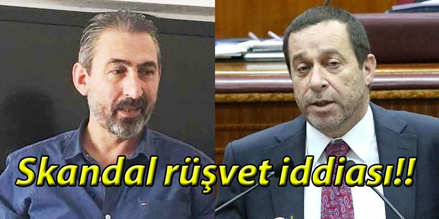 Skandal rüşvet iddiası!