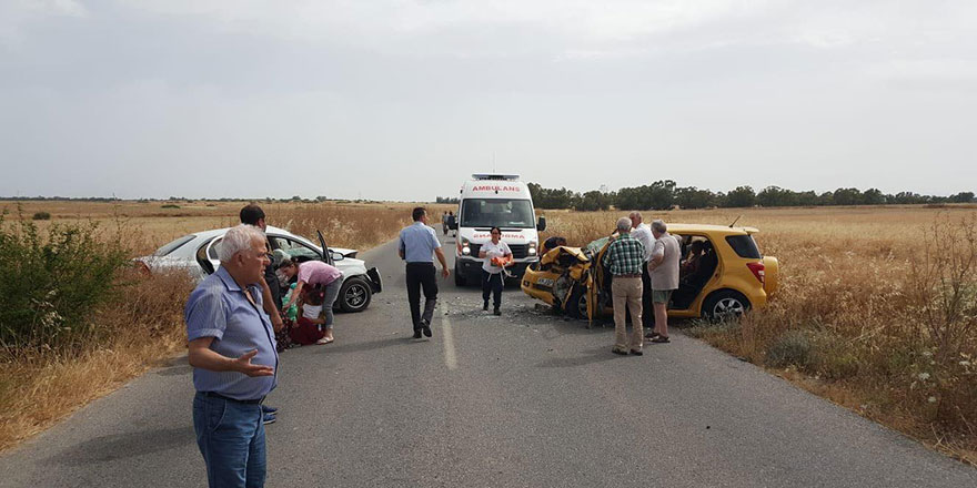 Dörtyol Türkmenköy arasında büyük kaza