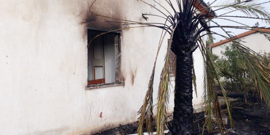 Serdarlı’da yangın