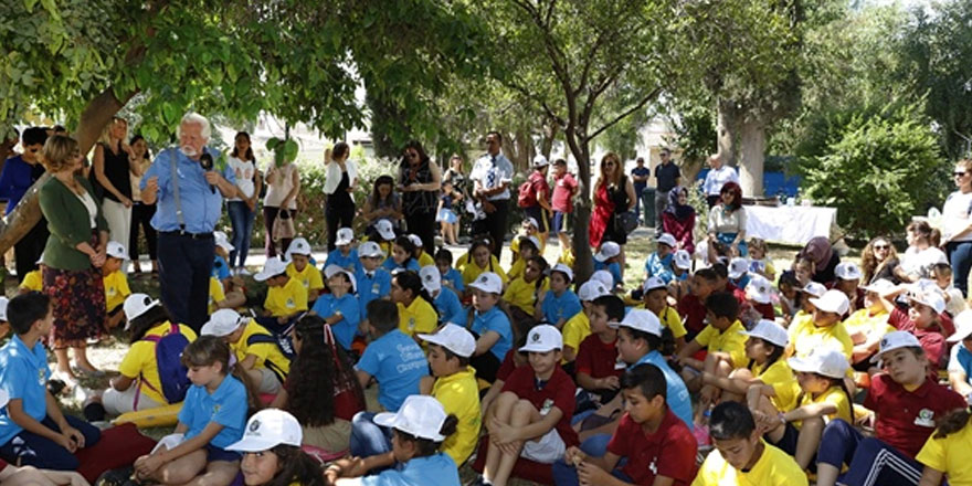 Cumhurbaşkanlığı’nda çocuklarla çevre etkinliği