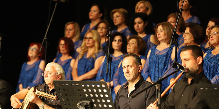 Gazimağusa Belediyesi Türk halk müziği korosu’nun türkülerle bahar konseri gerçekleşti