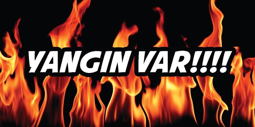 Yayla’da ev yangını!