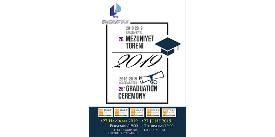 LAÜ Mezuniyet töreni perşembe günü yapılıyor