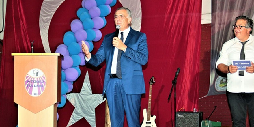 Çavuşoğlu, 20 Temmuz Fen Lisesi mezuniyet törenine katıldı