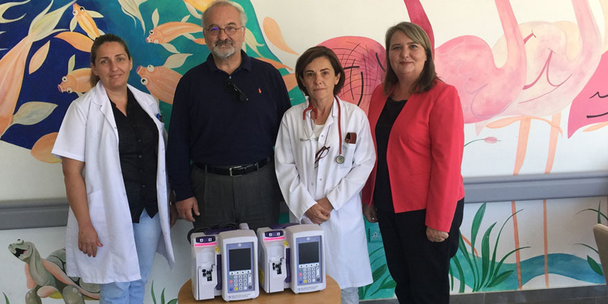 DAÜ, Lefkoşa DR. Burhan Nalbantoğlu Hastanesi Çocuk Onkolojisi Bölümü’ne “Umut” oldu