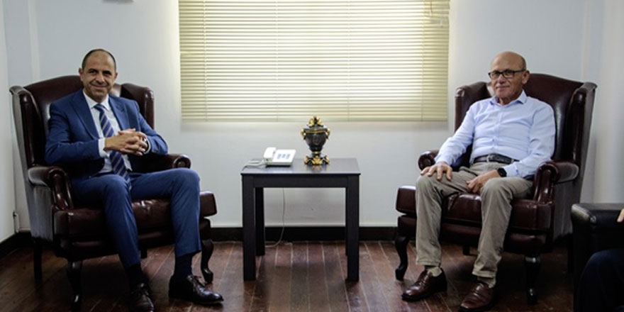 Özersay Talat’la Maraş konusunu görüştü