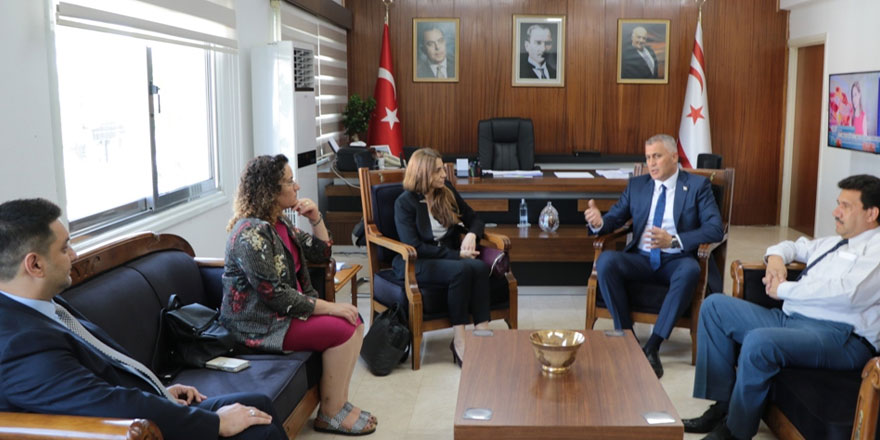 Amcaoğlu, YÖDAK Başkanı Prof. DR. Büke ile heyetini kabul etti