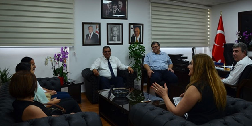 Kikev Heyeti Bakan Sucuoğlu’nu ziyaret etti