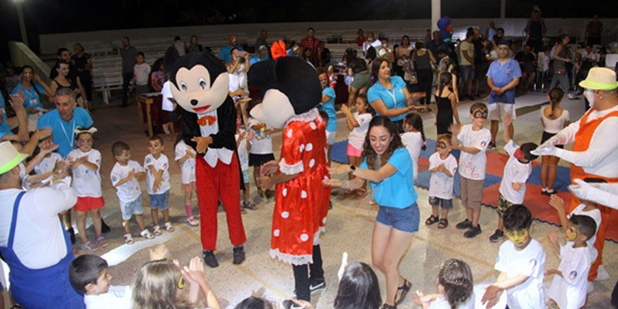 İskele festivali kapsamında çocuk şöleni gerçekleştirildi