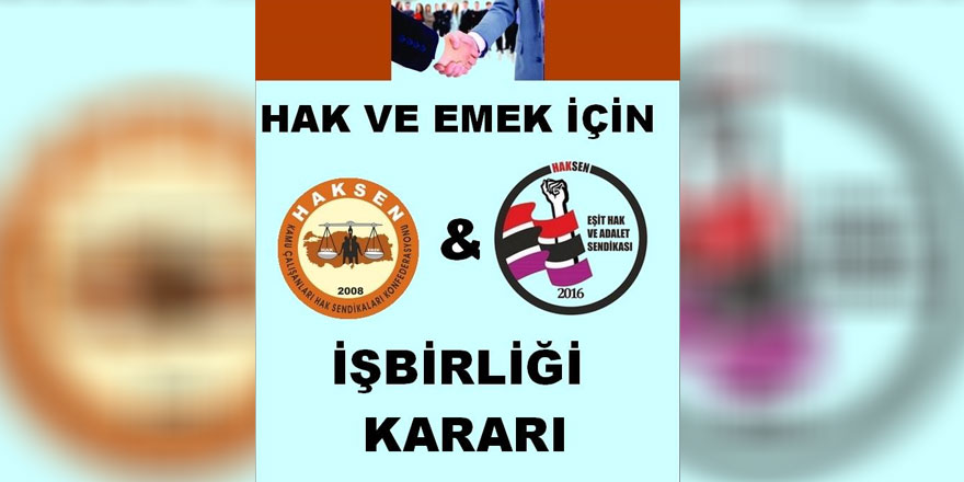 "Türkiye Kamu Çalışanları Hak Sendikaları Konfederasyonu” na üye oluyor