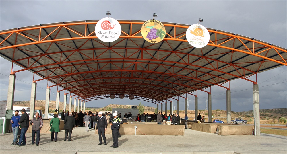 Cittaslow Mehmetçik market hizmete açıldı
