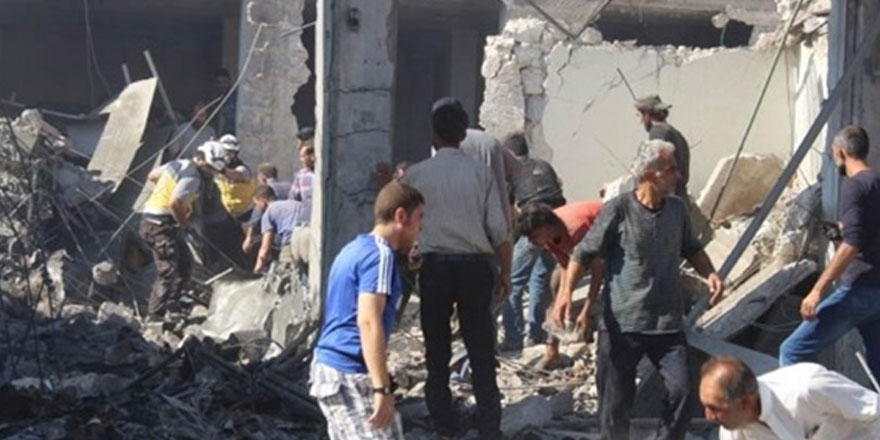 İdlib'e hava saldırıları: 5 ölü, 10 yaralı