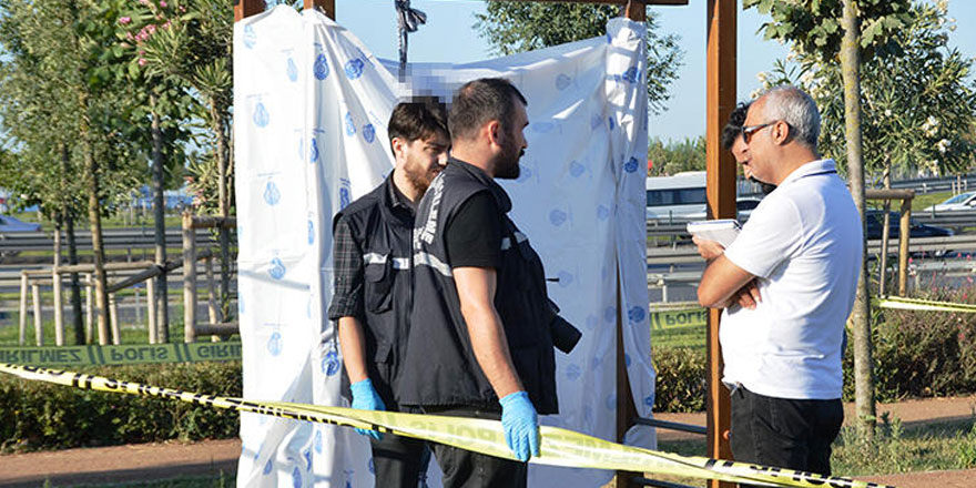 Elleri ve kolları bağlı şekilde bulundu