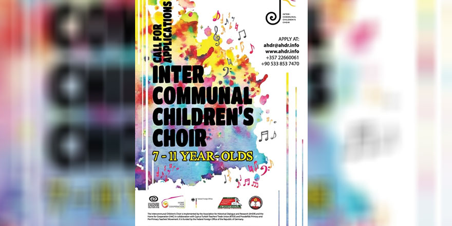 Toplumlar arası çocuk korosu başvuru kabul ediyor