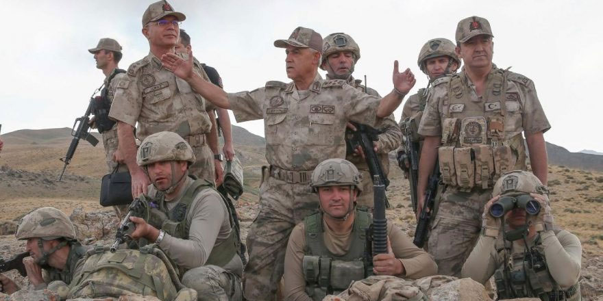 Dağlar teröristlerden tamamen temizlendi