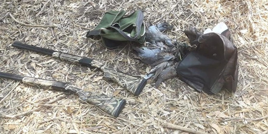 Kanunsuz avlanan 2 kişiye yasal işlem