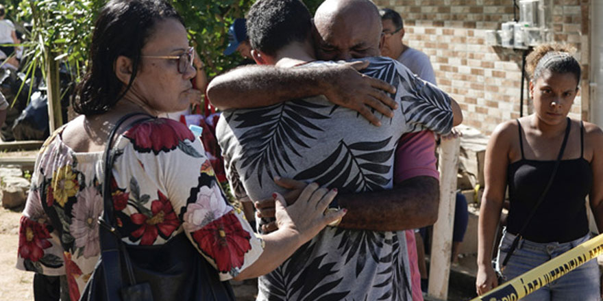 Brezilya'da geçen yıl 57 bin 341 kişi öldürüldü