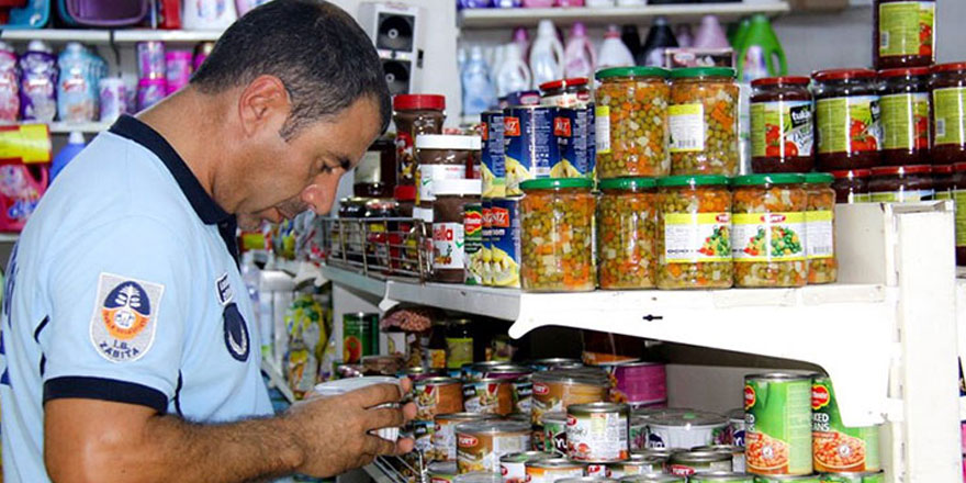 Tarihi geçmiş ürünlere el konuluyor