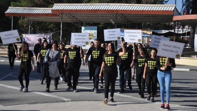 Radyograferler Derneği eylem yaptı