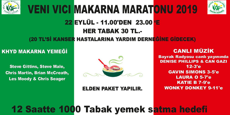 Veni Vici Makarna Maratonu