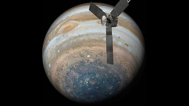 NASA Jüpiter'in yeni görüntülerini yayımladı