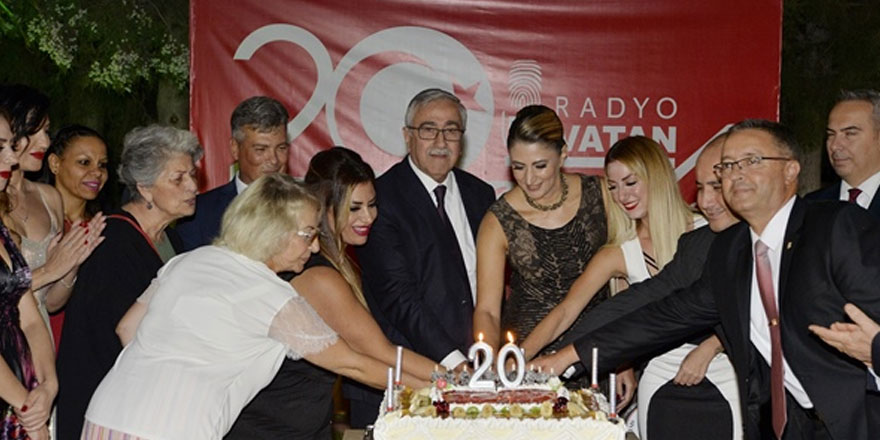 Kuzeyin sesi Radyo Vatan 20. yaşını kutladı