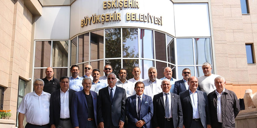 K. T. Belediyeler Birliği Heyeti, Ankara ve Eskişehir’de temaslarda bulundu
