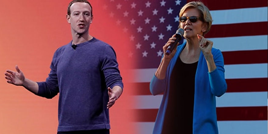 Facebook, Elizabeth Warren'ın başkanlığına sıcak bakmıyor