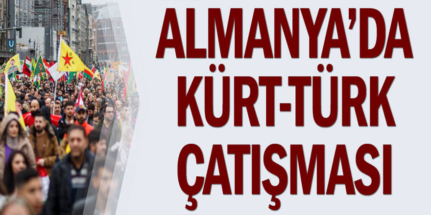 Almanya'da Kürt-Türk çatışması