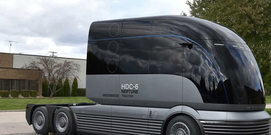 Hyundai'den Tesla Semi'ye rakip: HDC-6 Neptune Concept