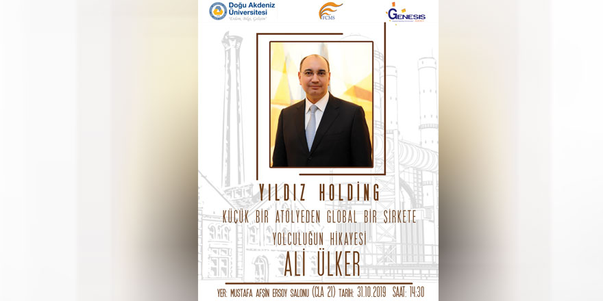 Yıldız Holding Yönetim Kurulu Başkan Yardımcısı  Ali Ülker Daü’de Konferans Verecek