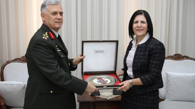 Meclis Başkanı Siber, Orgeneral Dündar’ı kabul etti