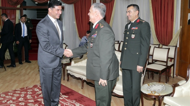Başbakan Özgürgün TSK Temsilcisi Genelkurmay İkinci Başkanı Orgeneral Dündar’ı kabul etti
