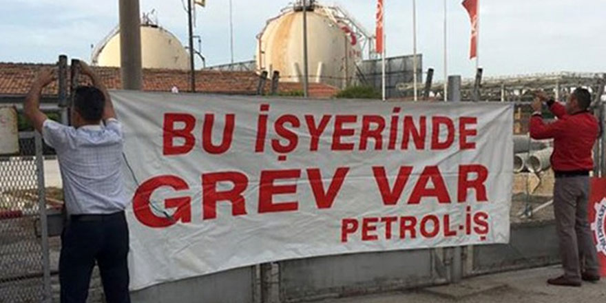 Petrol-İş süresiz grevde