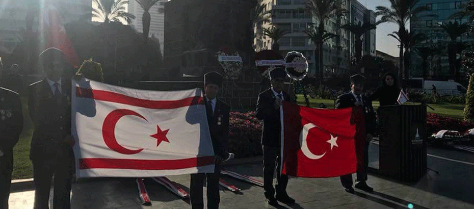 KKTC'nin kuruluşunun 34. yıl dönümü İzmir’de kutlandı