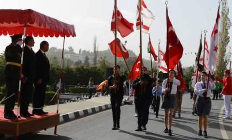Lefke’de Cumhuriyet coşkusu