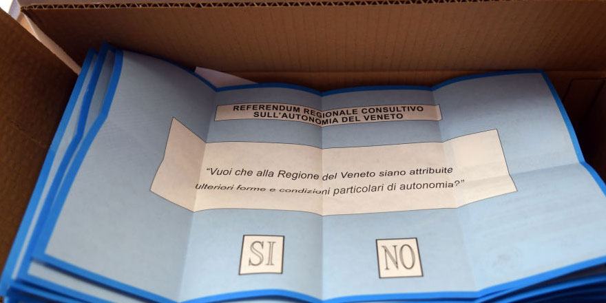 Venedikliler 'bölünme referandumunun' geçersiz olmasını sağladı: Seçmenin yalnızca yüzde 16'sı katıldı