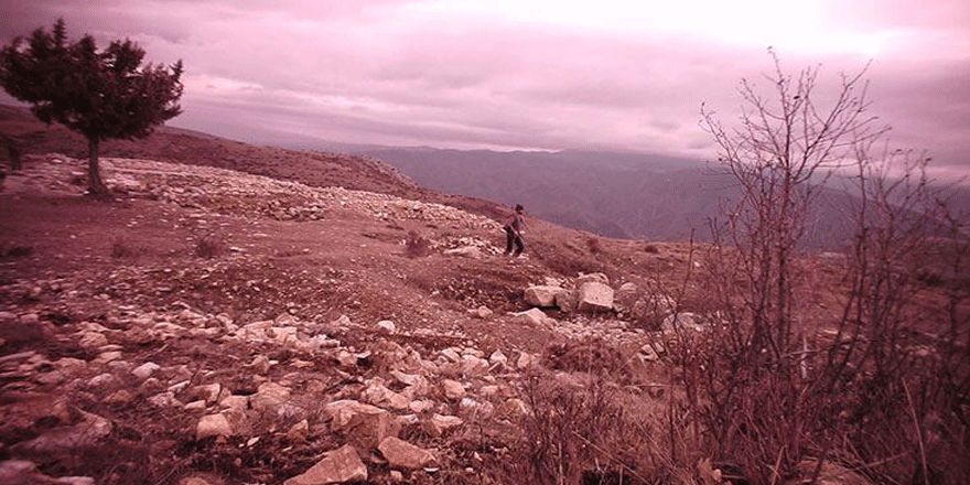 Arkeolojik sit alanında define ararken yakalandılar