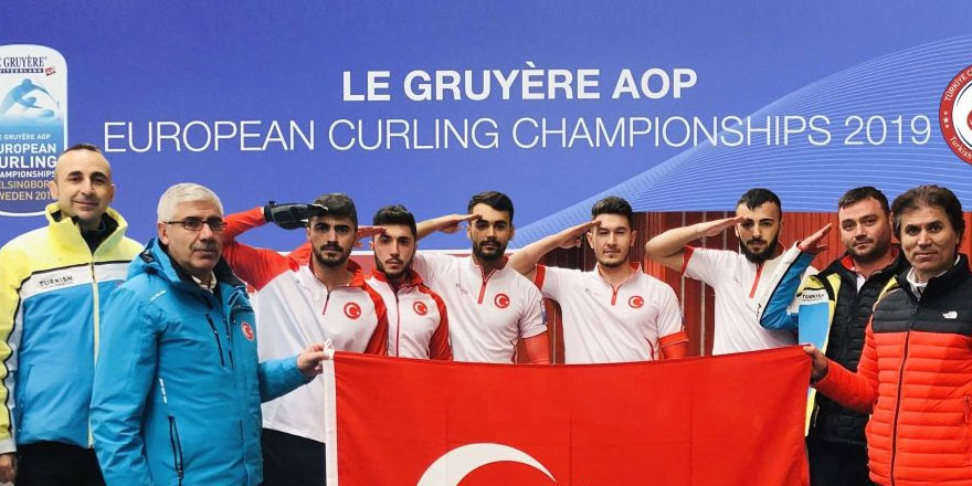 Türkiye Curling Federasyonu'na 'asker selamı' soruşturması