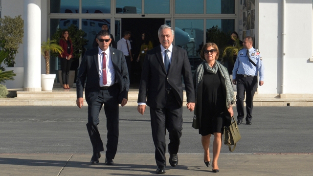 Cumhurbaşkanı Akıncı, Ankara’ya gitti