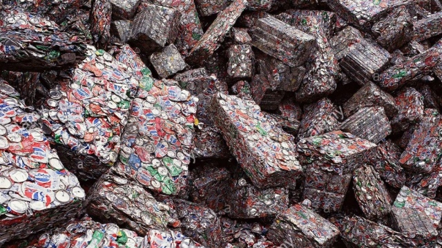 Umut Projesi kapsamındaki geri dönüşüm çalışmalarına destek olarak presleme makinesi devreye giriyor