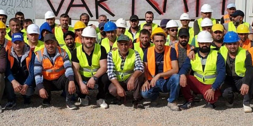 Türk işçiler Cezayir’de grevde