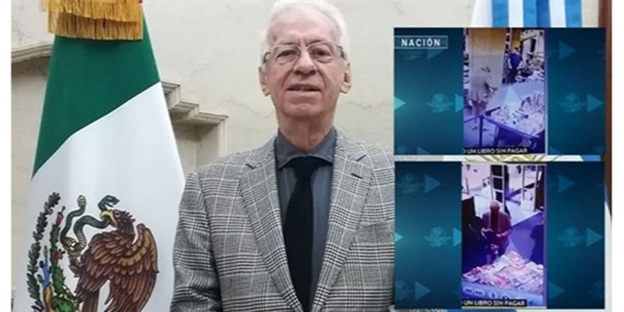 Arjantin'de kitap çalmakla suçlanan Meksikalı büyükelçi geri çekildi