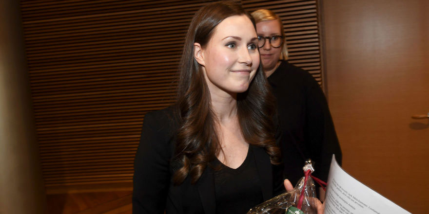 Finlandiya'da Sanna Marin 'dünyanın en genç başbakanı' oldu