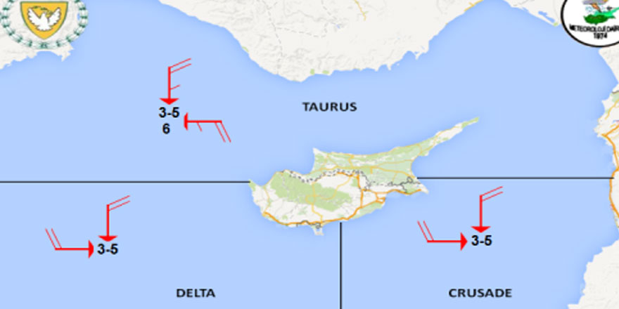 3 günlük tahmini deniz raporu