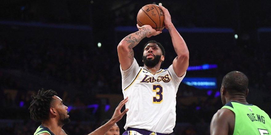 Anthony Davis durmak bilmedi Lakers rahat kazandı!