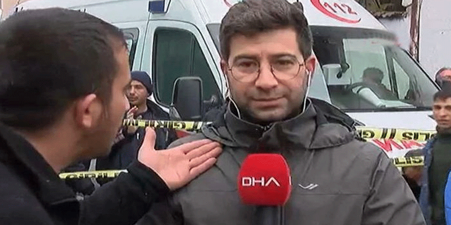 Konya'da canlı yayına bağlanan DHA muhabirine tekme tokat saldırdılar