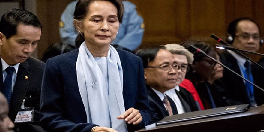 Myanmar lideri Lahey'de Arakan Müslümanlarına soykırımı savundu