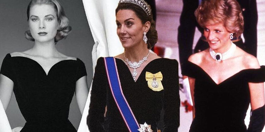 Kate Middleton’ın şıklığı akıllara Grace Kelly ve Lady Diana’yı getirdi